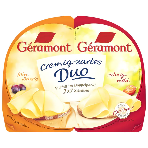 Géramont cremig-zartes Duo (2x70g)