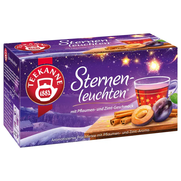 Teekanne Sternenleuchten Tee (20 Beutel)