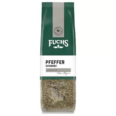 Fuchs Pfeffer schwarz - gemahlen (60g)