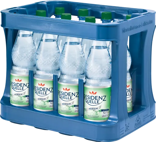 Residenz Quelle Mineralwasser medium PET (12x1l)