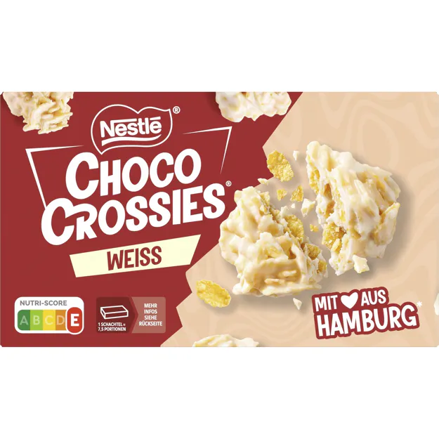 Nestlé Choco Crossies weiß (150g)