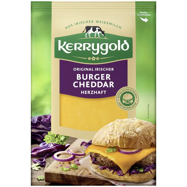 Kerrygold Burger Cheddar herzhaft (130g)