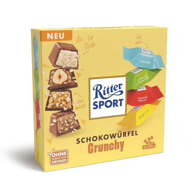 Ritter Sport Schokowürfel Crunchy (153g)