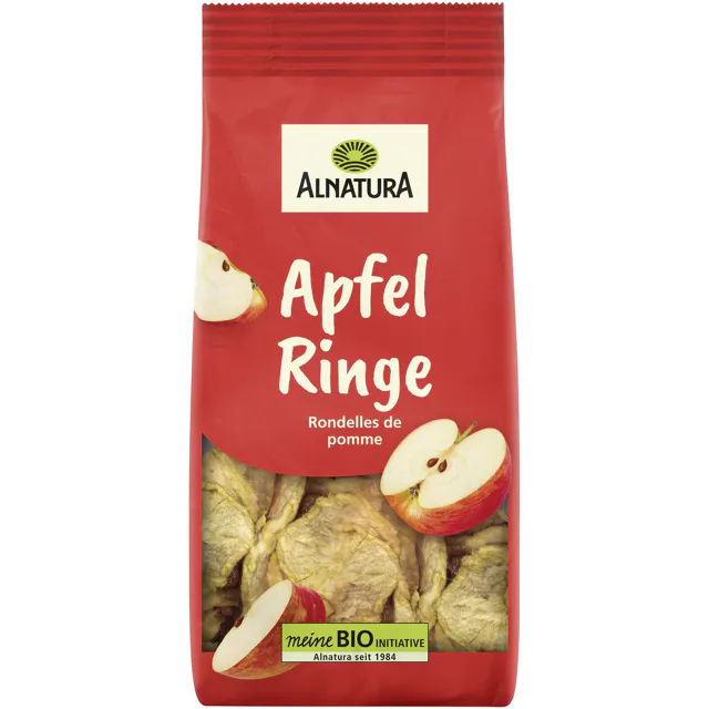 [4_0747] Alnatura Bio Apfelringe - ungeschwefelt (125g)