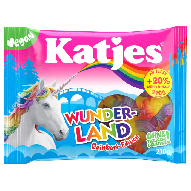 Katjes Wunderland Rainbow (210g)