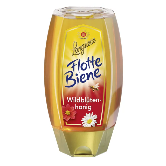 Langnese Flotte Biene - Wildblütenhonig (250g)