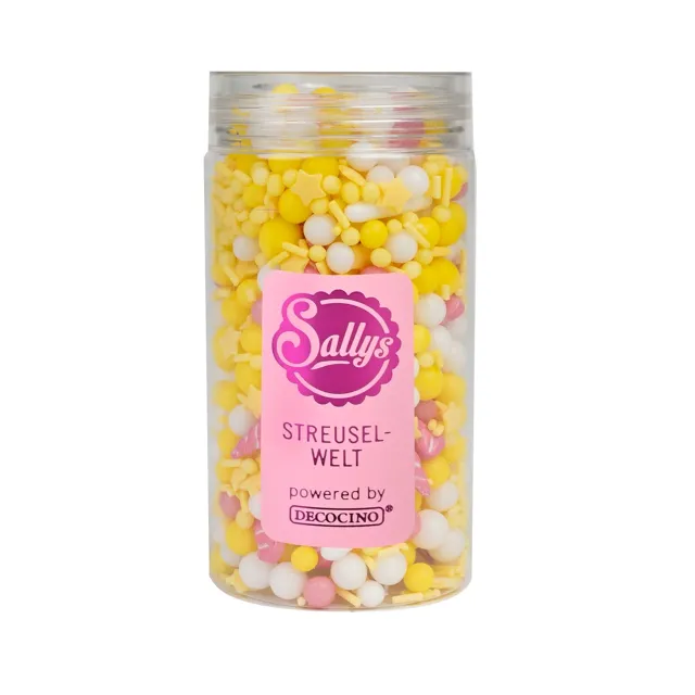 Sallys Streuselwelt Zitronengelb (130g)