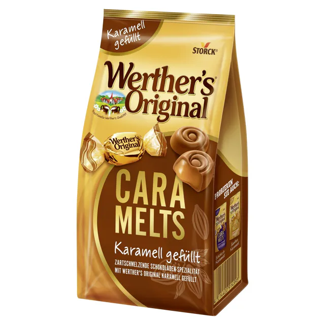 Werther's Original Caramelts mit Karamell gefüllt (153g)
