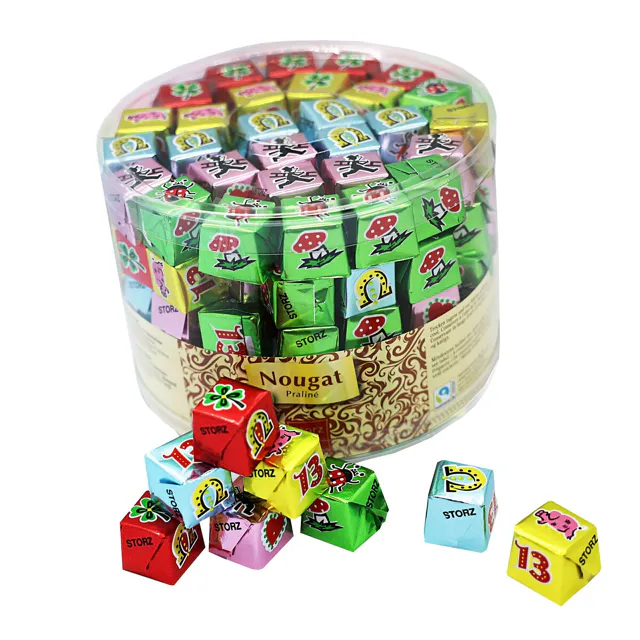 Storz Nougat Glückswürfel (75x10g)