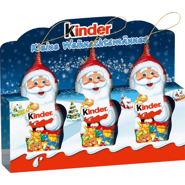 Kinder Kleine Schokoladenweihnachtsmänner (45g)