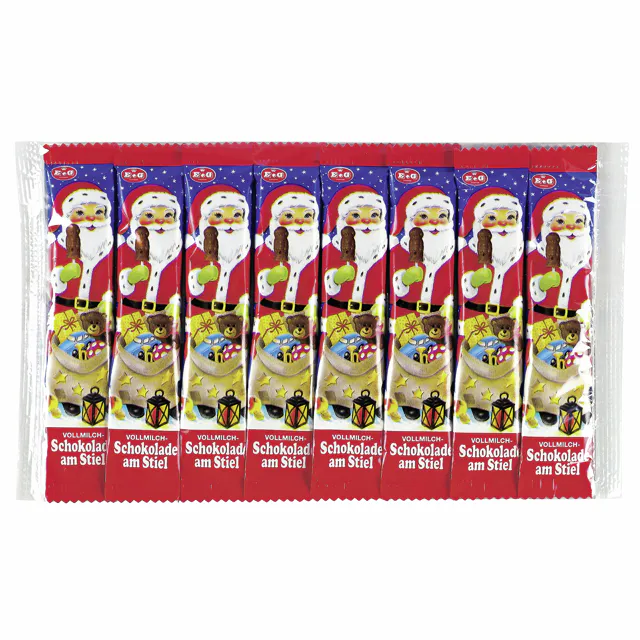 Schokoweihnachtsmänner am Stiel (120g)