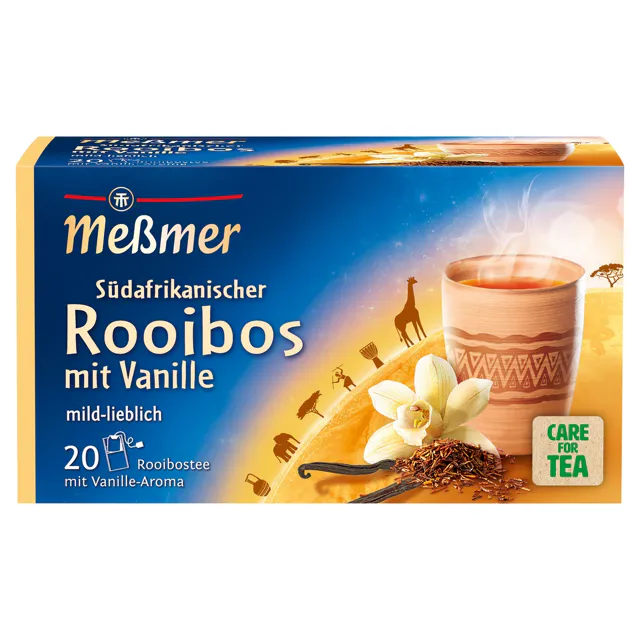 [4_0472] Meßmer Südafrikanischer Rooibos Vanille (20 Beutel)