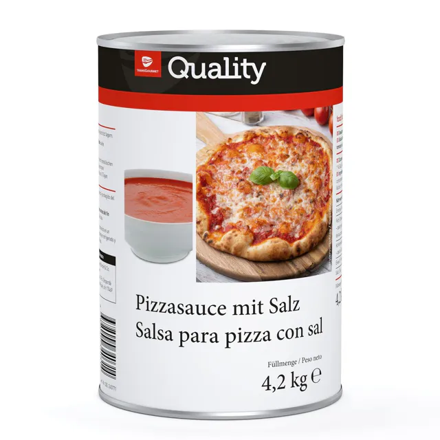 Pizzasauce mit Salz (4250ml)