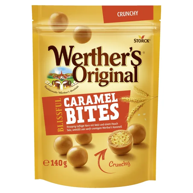 Werther's Original Caramel Bites Crunchy (140g)