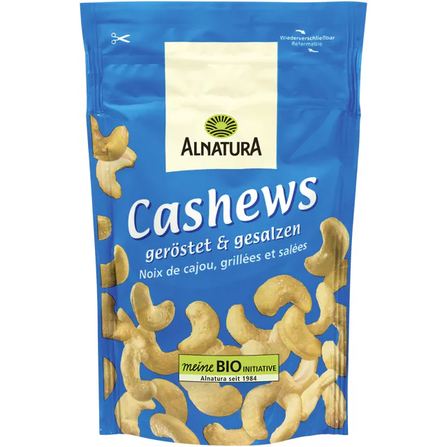 Alnatura Bio Cashewkerne gesalzen und geröstet (300g)