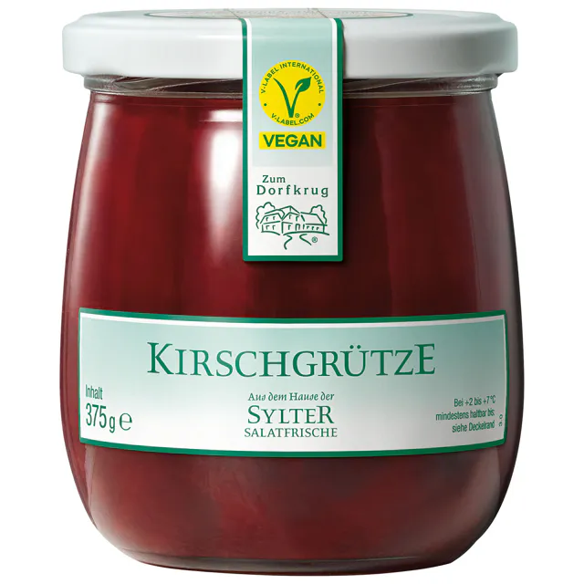 Zum Dorfkrug Kirsch Grütze (375g)