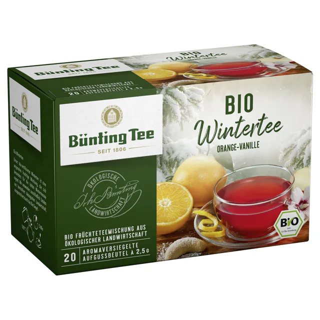 [4_6619] Büntig Bio Wintertee Orange-Vanille (20 Beutel)