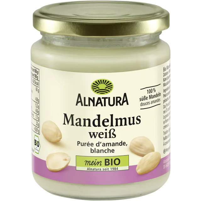 Alnatura Bio Mandelmus - weiß (250g)