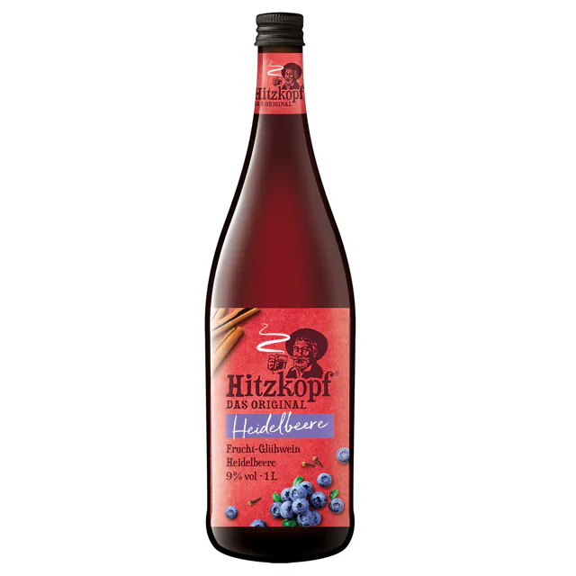 Hitzkopf Heidelbeer Glühwein (1l)