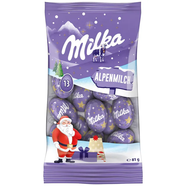 Milka Weihnachtskugeln Alpenmilch (13Stk.)