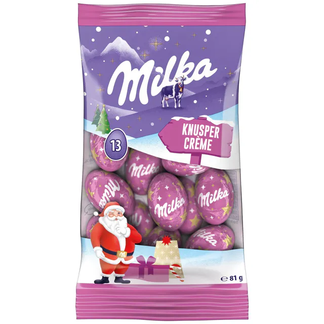 Milka Weihnachtskugeln Knuspercreme (13Stk.)