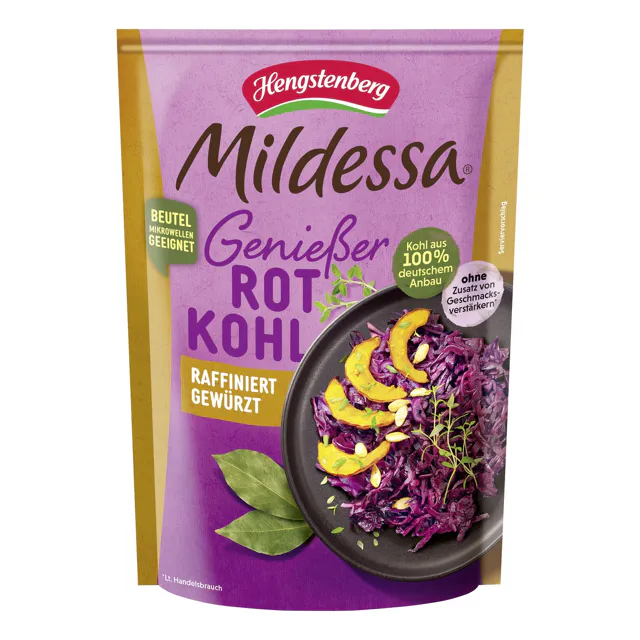 Mildessa Genießer Rotkohl raffiniert gewürzt (400g)
