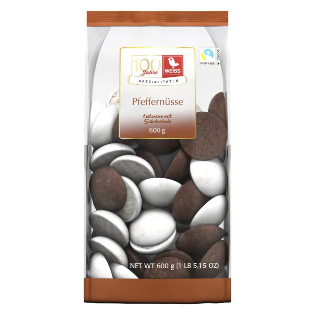 Weiss Pfeffernüsse (600g)