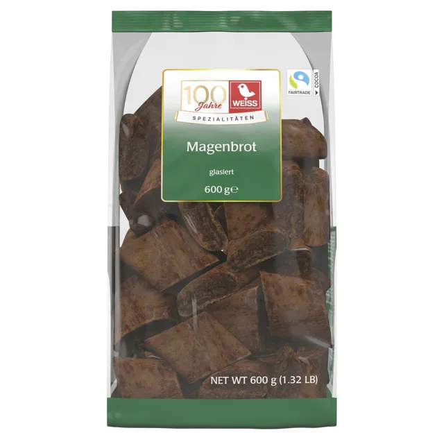Weiss Magenbrot glasiert (600g)