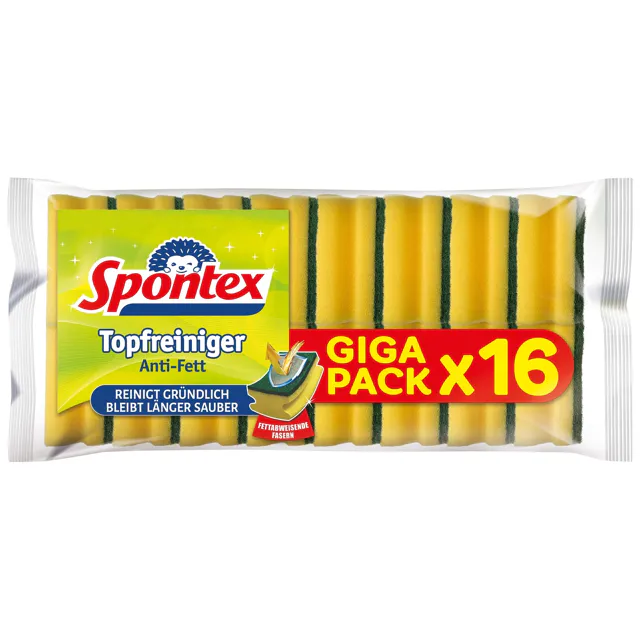 Spontex Topfreiniger Anit-Fett (16Stk.)