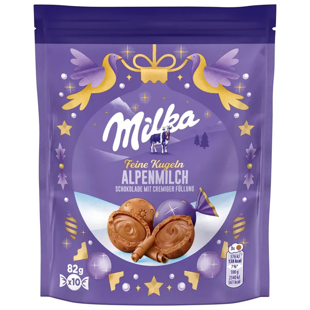Milka Feine Kugeln Alpenmilch (10Stk.)