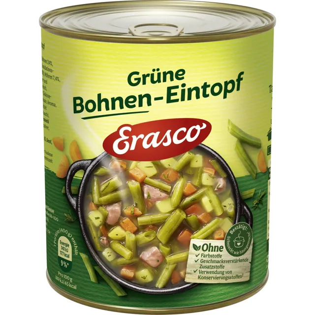 Erasco Grüne Bohnen-Eintopf (800g)