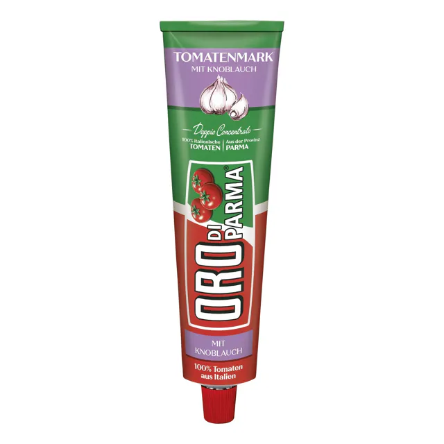Oro di Parma Tomatenmark Knoblauch (200g)