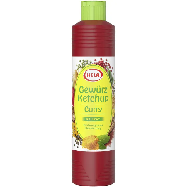 Hela Gewürzketchup Curry (800ml)