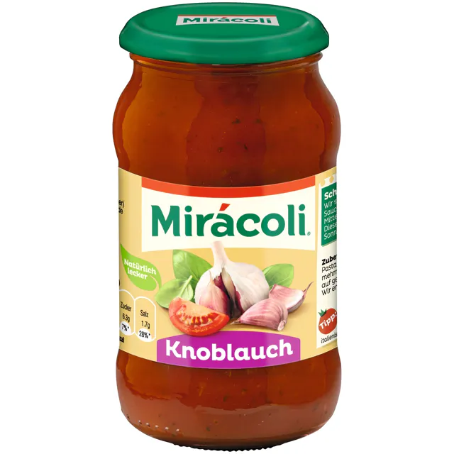 [4_4091] Miracoli Tomatensauce Knoblauch (400g)