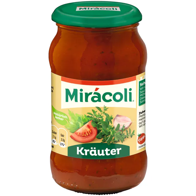 [4_4271] Miracoli Tomatensauce Kräuter (400g)