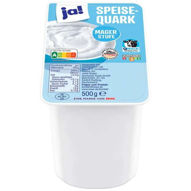 Speisequark Magerstufe (500g)