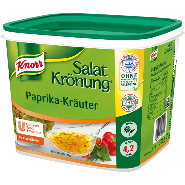 Knorr Salatkrönung - Paprika-Kräuter (500g)