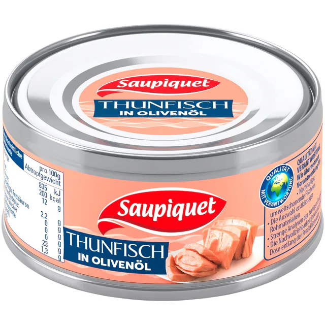 [4_2113] Saupiguet Thunfisch in Olivenöl (185g)