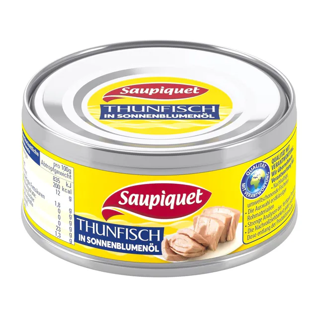 Saupiguet Thunfisch in Sonnenblumenöl (185g)