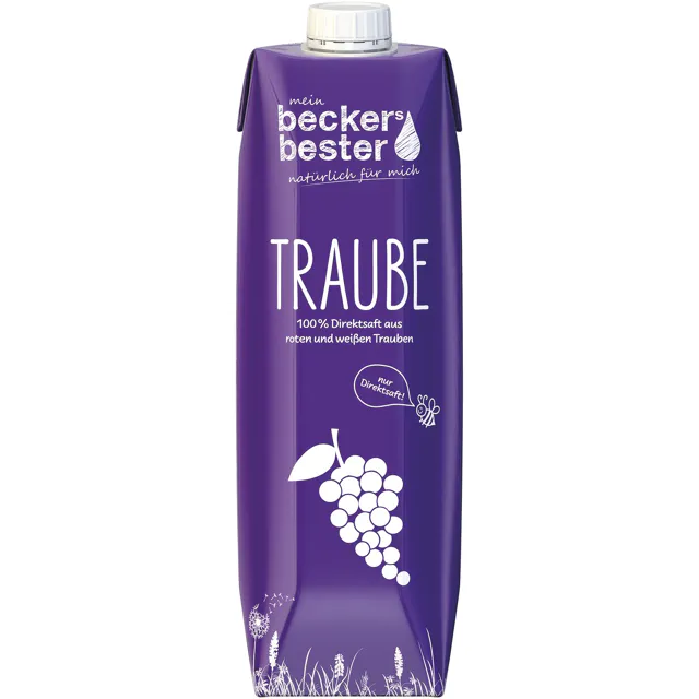 Beckers Bester Traubensaft (1l)