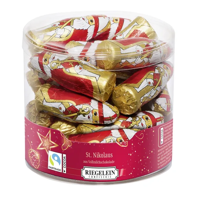 Riegelein Fairtrade Schokonikoläuse (mind. 23Stk.)