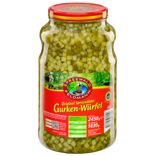 Spreewald Gurken-Würfel (2650ml)