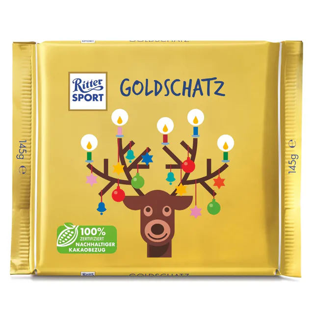 Ritter Sport Goldschatz (145g)
