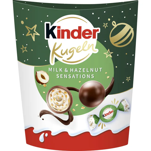 Kinder Kugeln Milk & Hazelnut Sensations (90g)