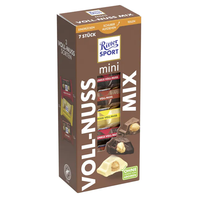 Ritter Sport Mini Voll-Nuss Mix (116g)