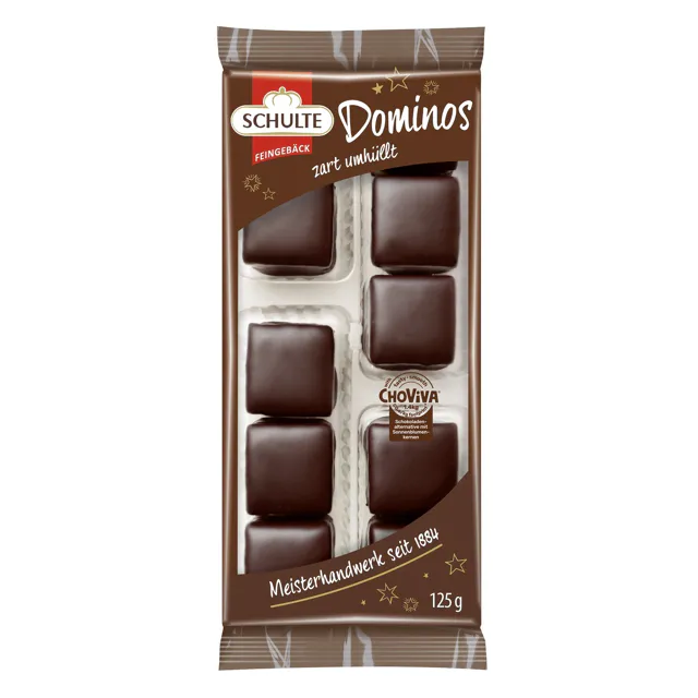 Schulte Dominos dunkel (125g)