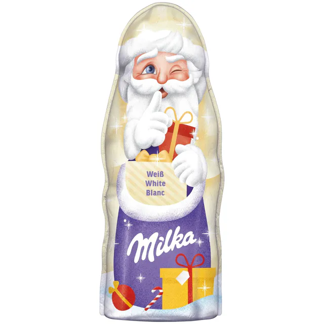 Milka Weihnachtsmann weiß (90g)