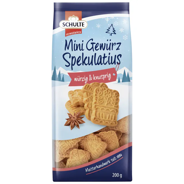 [4_2474] Schulte Mini Gewürzspekulations (200g)