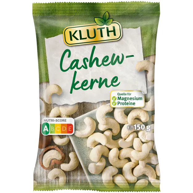 [4_1057] Kluth Cashewkerne - Natur (200g)