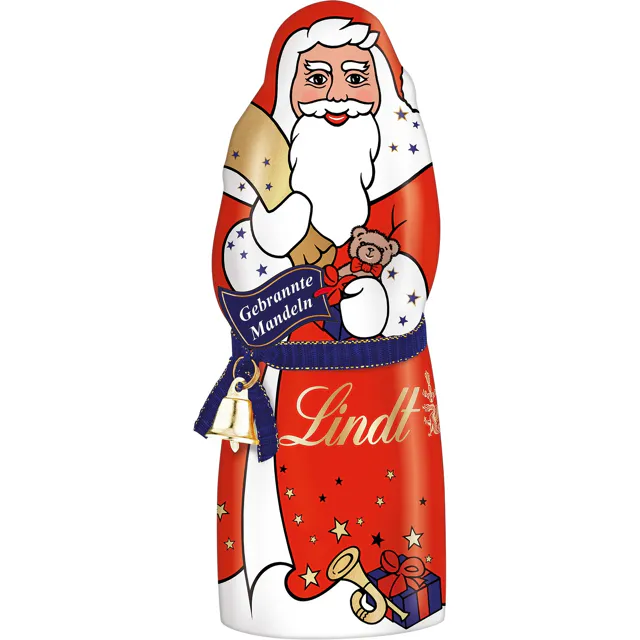 Lindt Weihnachtsmann Gebrannte Mandeln (125g)